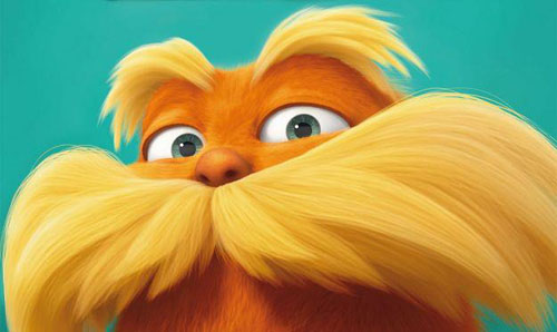 Lorax moustache